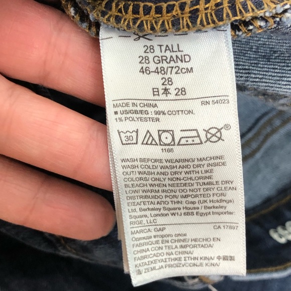 GAP 1969 Skinny Jeans | 28 Tall - Picture 5 of 5